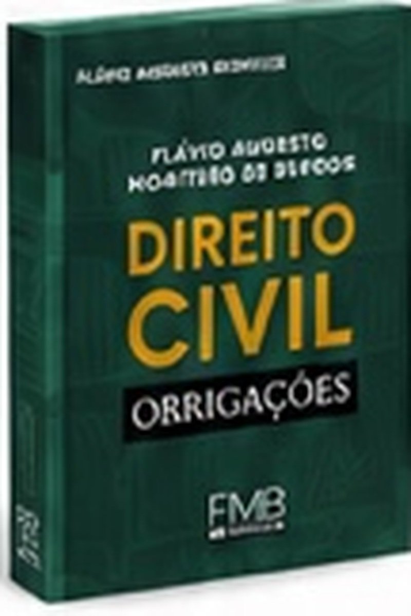 Capa do livro Direito Civil - Obrigações